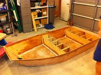 It's starting to look like a real boat.